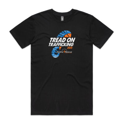 Men's Tread On Trafficking black t-shirt Thumbnail